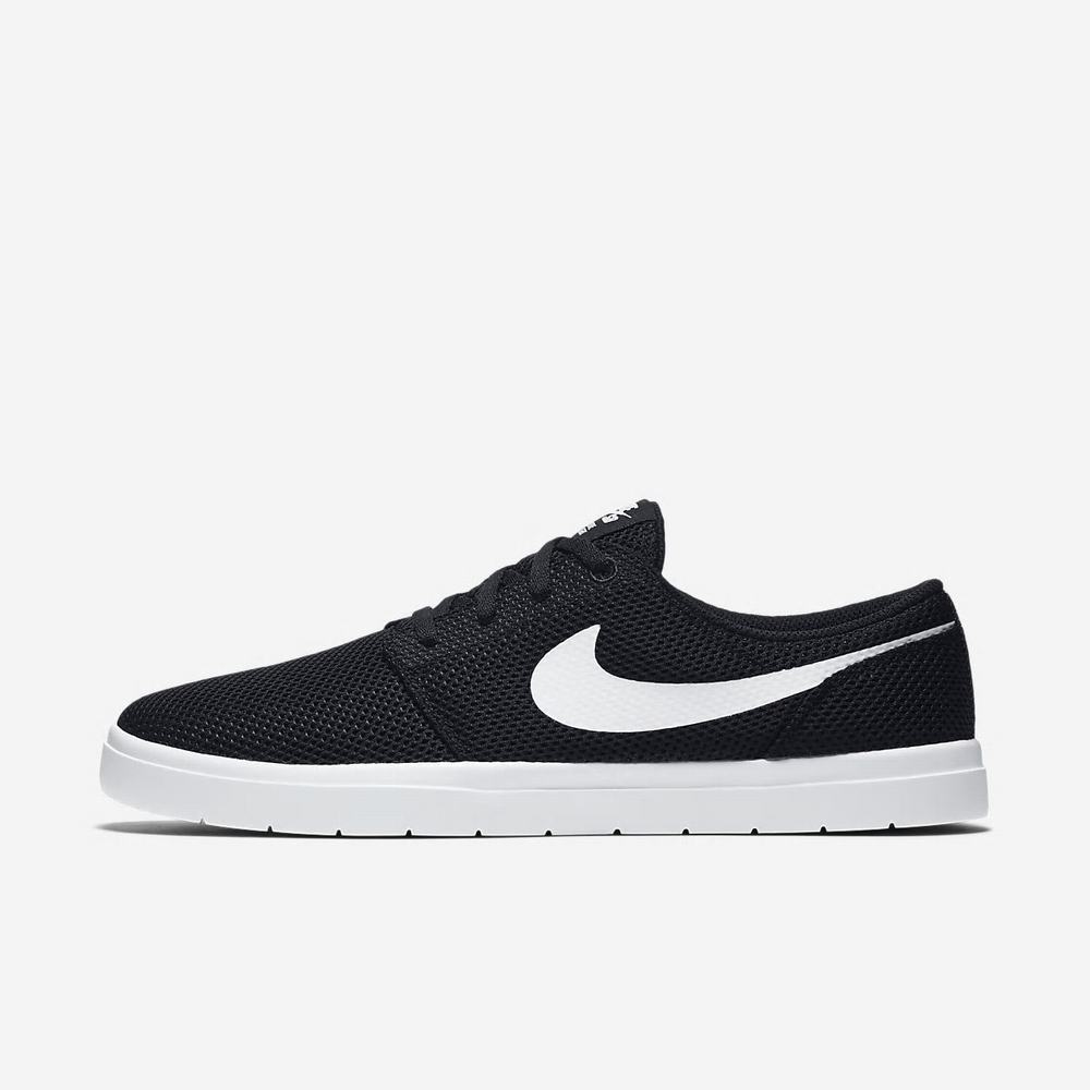 Chaussure De Skate Nike SB Portmore II Ultralight Noir 6594-817 Black/White/White Femme | UKP-61328475